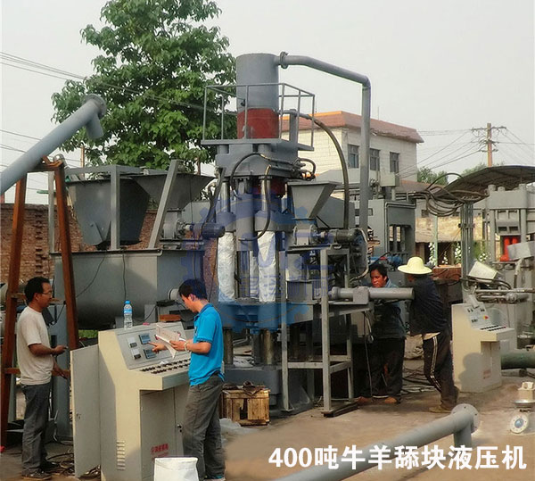 牛羊舔块液压机